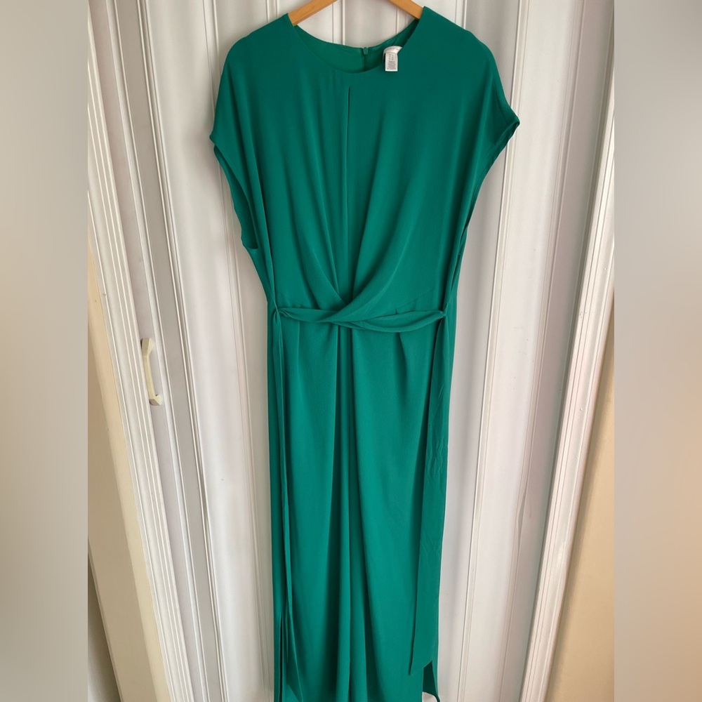 Elegant Green Wide Leg Jumpsuit